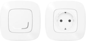 NETATMO pár.szett aljzat+távvez.feh. 1 okos csatl.alj+ 1 távvezérlő