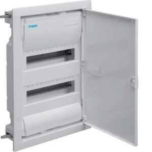 Lakáselosztó sülly 2x12m +teli.ajtó tip:volta gipszkartonba is ip30