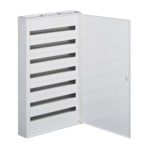 Mezős elosztó falonkívüli 7x36modul+ajtó IP30