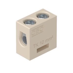 Kerámia sorkapocs 10mm2 1P TK 10 FireBox T-sorozaú dobozokba