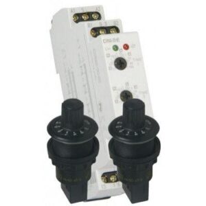 Időrelé aszimmetrikus ütemadó 12-240V/AC-DC 2x16A váltó +2 db külső potméterrel