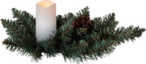 Asztali dekor gyertya ág LED fehér 330x120mm2e@