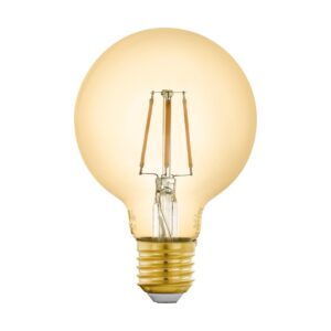 LED fényforrás ZIG-E27-G80 4,9W 2200K am@