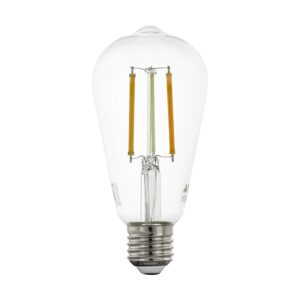 LED fényforrás ZIG-CCT-E27-ST64 6W átlátszó@