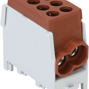 Fővezeték leágazó sorkapocs 2X25+2X25mm2 barna FLECU-25-25-2B