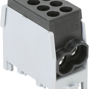 Fővezeték leágazó sorkapocs 2X25+2X25mm2 fekete FLECU-25-25-2F