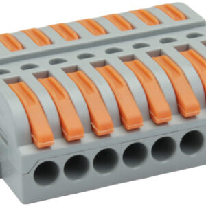 Vezetékösszekötő nyitható 8P+8P 0,5-4mm2 32A 400V AC