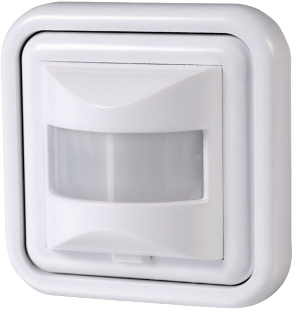 Mozgásérzékelő 230V 500W süllyesztett 1-9M 10s-7min 3-2000lux 190° FH IP20