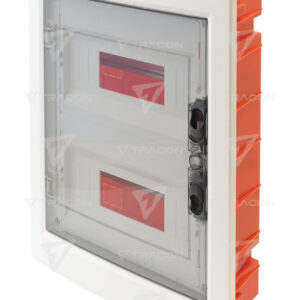 Lakáselosztó süllyesztett 2x12M+füst ajtó IP40