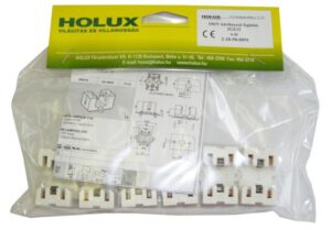 Körfénycsőfoglalat 190/V 2GX13 csavarozható 4db/csomag