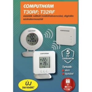 COMPUTHERM szobatermosztát digális T32RF nem programozható