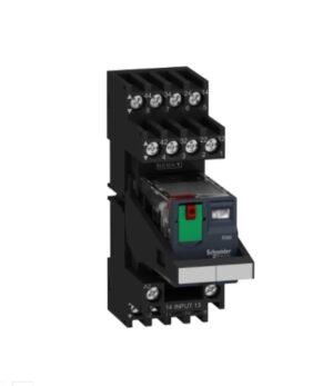 RELÉ MODUL Zelio RXM ,2C/O 10A 24VAC FOGLALATTAL