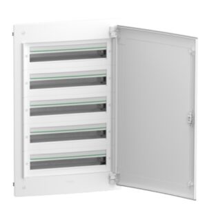 Lakáselosztó süllyesztett 5x24modul teli ajtós