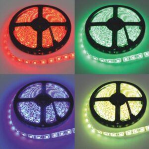 LED szalag 14,4W/m RGB IP20 12V 5m