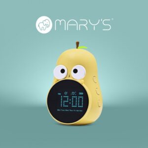 Ébresztőóra asztali USB 0,5W sárga körte