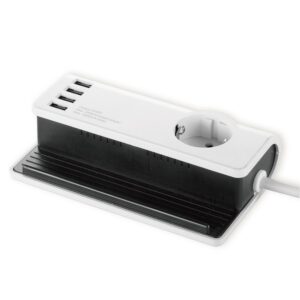 USB töltő 4-es asztali