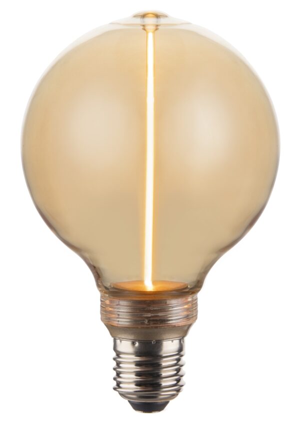 LED E27 G95 4W 170lm 1800K@ filament
