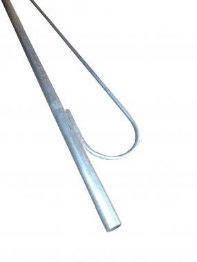 Földelőcső 3000x26x2mm körvez.