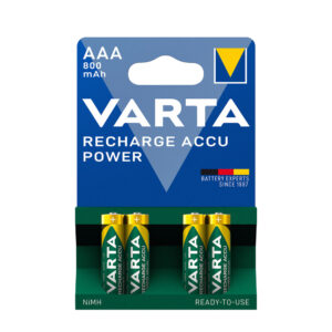 VARTA POWER tölthető elem (akku) AAA (micro) 800mAh NiMH 4db/csomag