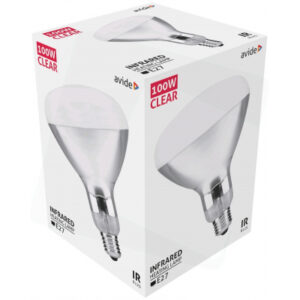Infra 100W clear R125 E27 240V R125 ir 100W E27 230V clear