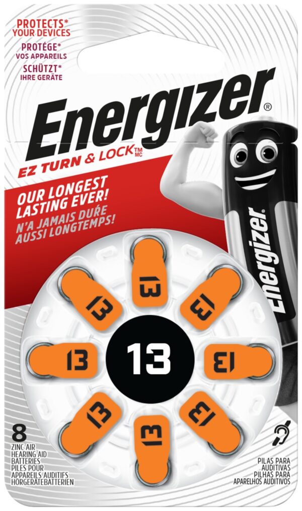Energizer Hallókész.elem ZA13 8db/bl
