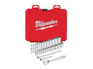 MILWAUKEE 1/4 racsnis dugókulcs készlet metrikus 28db