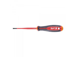 MILWAUKEE csavarhúzó SL0,8x4x100mm 3oldalú markolattal, 1000V szigetelt