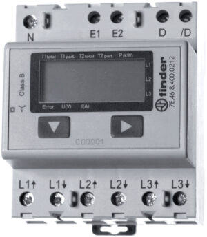 Fogyasztás mérő 3 fázisú 65A digitális TS-35 modbus modbus mid