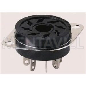 FINDER reléfoglalat fekete forr.+Fül 8P, 60.12-höz