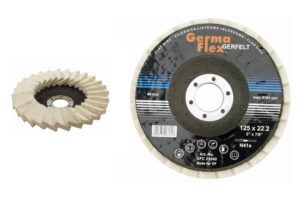 GERMAFLEX POLÍR KORONG 125x22,2mm@