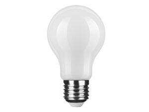 Filament LED E27 normál 8W 3000K opál