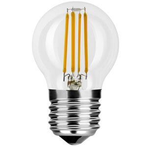 Filament LED E27 gömb 4W 4000K