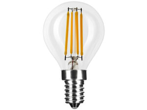 Filament LED E14 gömb 4W 6500K