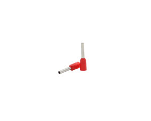 SZIGETELT ÉRVÉGHÜVELY  1.0mm2 PIROS