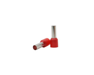 SZIGETELT ÉRVÉGHÜVELY 10.0mm2 PIROS