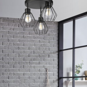 audrey menny.3*e27 60w @ lm 3.242 fekete