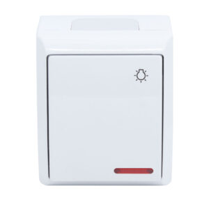 FALA N101J nyomógomb lámpajellel IP44