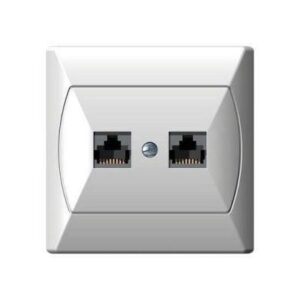 AKCENT kettős isdn aljzat RJ45