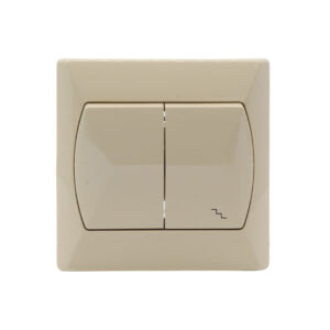 AKCENT 106+6 dupla alternatív kapcsoló krém