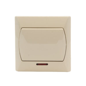 AKCENT 101J egypólusu kapcsoló jelzőfényes krém