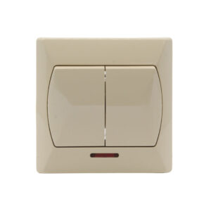 AKCENT 105J csillárkapcsoló jelzőfényes krém