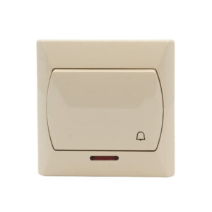 AKCENT N101csj nyomókapcsoló jelzőfényes krém