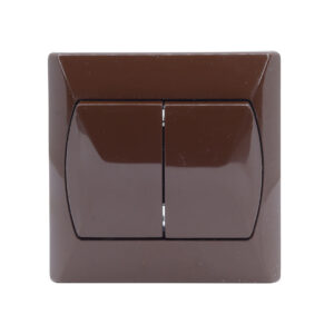 AKCENT 105 csillárkapcsoló barna