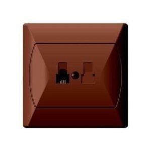 AKCENT telefoncsatlakozó barna