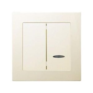 CASTELLA 105J csillárkapcsoló jelzőfényes komplett elefántcsont