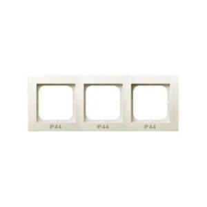 CASTELLA keret 3 elefántcsont IP44 jellel