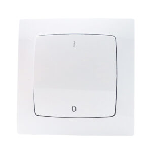 KÁRÓ 102 kétpólusú kapcsoló komplett fehér