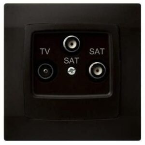 KÁRÓ RTVx2-SAT 1,5-2dB antenna komplett barna