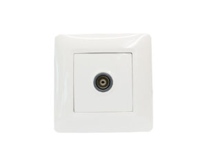 ECOMAX TV csatlakozó fehér végzáró 10dB 75ohm