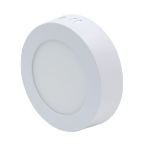 MIDEA LED panel kerek 6W 3000K 330lm falon kívüli, anyaga: alumínium